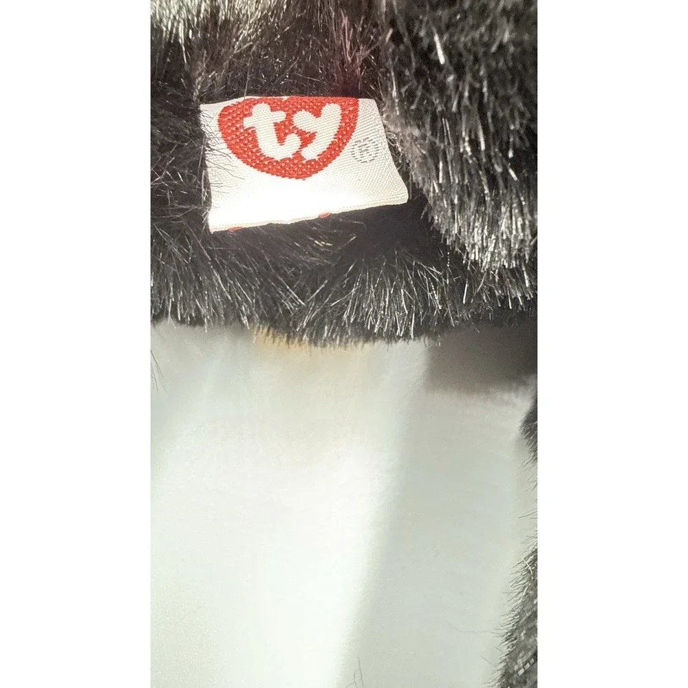 TY Classic Vintage Paws Black Bear 1996 Retired Stuffed Animal 18